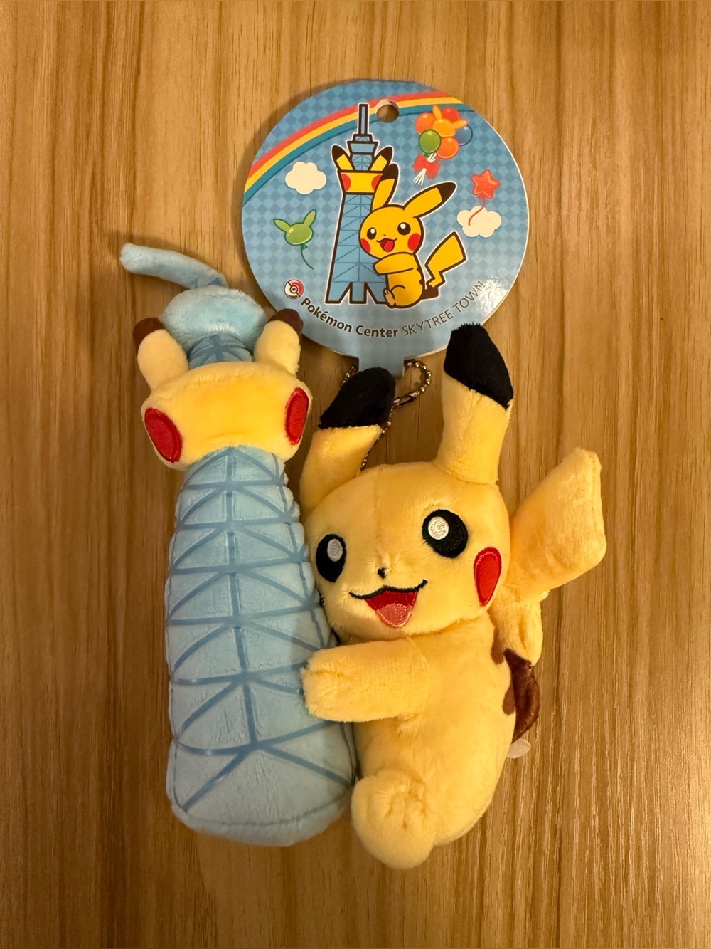3” Pokemon Pikachu “Tokyo Sky Tree” Exclusive Plush Keychain